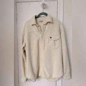Vintage Club Med Fleece Shirt Jacket Shacket Size M